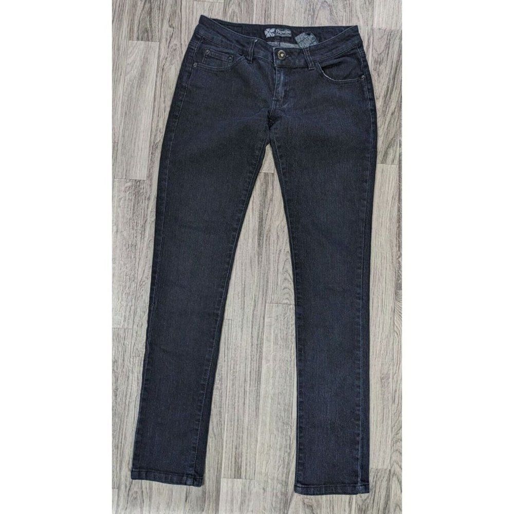 (3/$35) Papaya Juniors Size 5 Pockets Skinny Denim Blue‎ Jeans